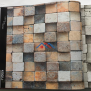 Elemental 42002-1 3D Taş Desenli Duvar Kağıdı 