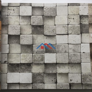 Elemental 42002-2 3D Taş Desenli Duvar Kağıdı 