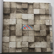 Elemental 42003-2 3D Taş Desenli Duvar Kağıdı 