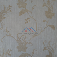 Murella Melodia M4770 Dokulu Çiçek Desenli İtalyan Duvar Kağıdı 10 m2