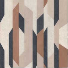 Decowall Rina - 707-02 Geometrik Desenli Duvar Kağıdı16.5 m2